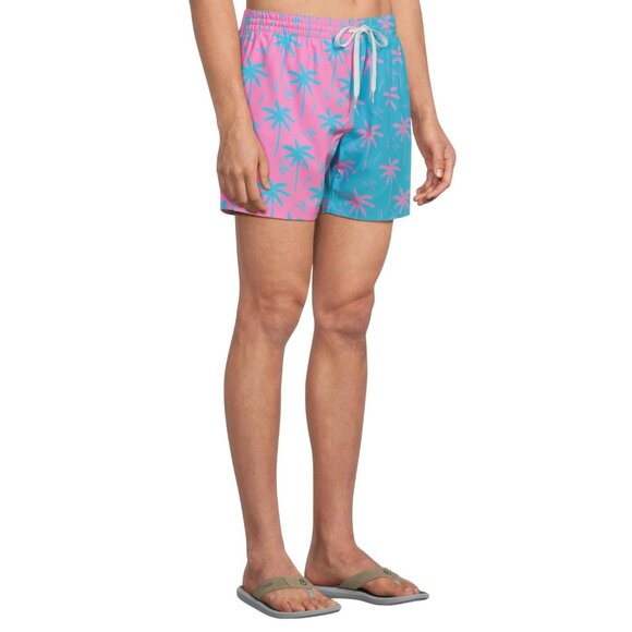 Chubbies of Prints 5.5" Classic Mesh Lined Swim Trunks Bright Blue / Pink L - Picture 6 of 8
